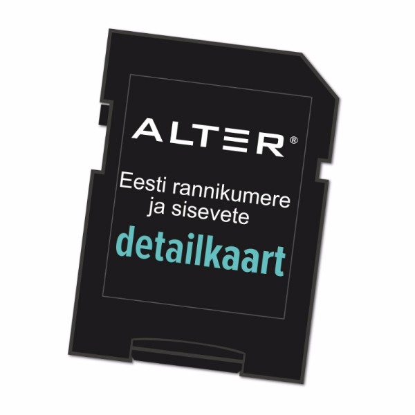 Detailkaart ALTER-4 Eesti rannik 20nm ja siseveed ALTER4 - BoBo Fishing